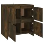 Sideboard aus geräuchertem Eichensperrholz, 70 x 41 x 75 cm von vidaXL, Sideboards - Ref: Foro24-813011, Preis: 69,41 €, Raba...