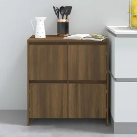 Sideboard aus braunem Eichensperrholz, 70 x 41 x 75 cm von vidaXL, Sideboards - Ref: Foro24-813013, Preis: 66,03 €, Rabatt: %