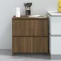 Oak brown plywood sideboard 70x41x75 cm by vidaXL, Sideboards - Ref: Foro24-813013, Price: 66,01 €, Discount: %