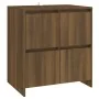 Sideboard aus braunem Eichensperrholz, 70 x 41 x 75 cm von vidaXL, Sideboards - Ref: Foro24-813013, Preis: 66,03 €, Rabatt: %