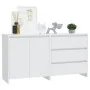 2-teiliges Sideboard aus weißem Holzwerkstoff von vidaXL, Sideboards - Ref: Foro24-3098057, Preis: 157,14 €, Rabatt: %