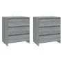 Aparador de 3 piezas madera manufacturada gris Sonoma de vidaXL, Aparadores - Ref: Foro24-3098071, Precio: 236,95 €, Descuent...
