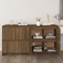 Sideboards 2 Stk. Eichenholzwerkstoff braun 70x41x75 cm von vidaXL, Sideboards - Ref: Foro24-3098096, Preis: 138,62 €, Rabatt: %