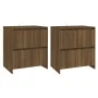 Sideboards 2 Stk. Eichenholzwerkstoff braun 70x41x75 cm von vidaXL, Sideboards - Ref: Foro24-3098096, Preis: 138,62 €, Rabatt: %