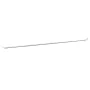Curtain rails 2 pcs white and silver aluminum 90-130 cm by vidaXL, Rods for curtains and curtains - Ref: Foro24-154612, Price...