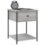 Mesita de noche 2 uds madera ingeniería gris Sonoma 44x45x58 cm by vidaXL, Nightstands - Ref: Foro24-825850, Price: 74,54 €, ...