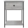 Mesita de noche 2 uds madera ingeniería gris Sonoma 44x45x58 cm by vidaXL, Nightstands - Ref: Foro24-825850, Price: 74,54 €, ...