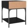 Mesitas de noche 2 uds madera de ingeniería negro 40x41x50 cm de vidaXL, Mesitas de noche - Ref: Foro24-825874, Precio: 54,46...