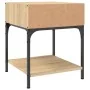 Nachttische, 2 Stück, Holzwerkstoff, Sonoma-Eiche, 40 x 41 x 50 cm von vidaXL, Nachttische - Ref: Foro24-825876, Preis: 52,84...