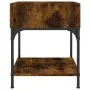 Mesitas noche 2 uds madera ingeniería roble ahumado 40x41x50 cm de vidaXL, Mesitas de noche - Ref: Foro24-825878, Precio: 52,...