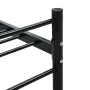 Black metal bed frame 180x200 cm by vidaXL, Beds and slatted bases - Ref: Foro24-284688, Price: 116,33 €, Discount: %
