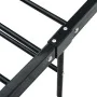 Black metal bed frame 180x200 cm by vidaXL, Beds and slatted bases - Ref: Foro24-284688, Price: 116,33 €, Discount: %