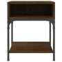 Bedside tables 2 units engineered wood brown oak 40x41x50 cm by vidaXL, Nightstands - Ref: Foro24-825882, Price: 54,46 €, Dis...