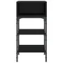 Nightstands 2 pcs engineered wood black 35x34.5x70 cm by vidaXL, Nightstands - Ref: Foro24-825884, Price: 61,60 €, Discount: %