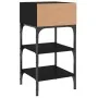 Nightstands 2 pcs engineered wood black 35x34.5x70 cm by vidaXL, Nightstands - Ref: Foro24-825884, Price: 61,60 €, Discount: %