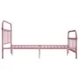 Pink metal bed frame 160x200 cm by vidaXL, Beds and slatted bases - Ref: Foro24-284514, Price: 149,07 €, Discount: %