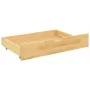 Bed frame with 2 drawers solid pine wood 90x200 cm by vidaXL, Beds and slatted bases - Ref: Foro24-322154, Price: 237,95 €, D...