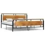 Metal bed frame 200x200 cm by vidaXL, Beds and slatted bases - Ref: Foro24-324875, Price: 152,48 €, Discount: %