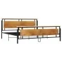 Metal bed frame 200x200 cm by vidaXL, Beds and slatted bases - Ref: Foro24-324875, Price: 152,48 €, Discount: %