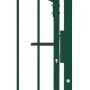 Fence gate with green steel spikes 100x150 cm by vidaXL, garden gates - Ref: Foro24-146395, Price: 187,32 €, Discount: %