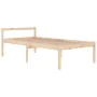 Cama para personas mayores madera maciza de pino 100x200 cm de vidaXL, Camas y somieres - Ref: Foro24-810604, Precio: 112,84 ...