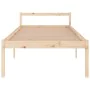 Cama para personas mayores madera maciza de pino 100x200 cm de vidaXL, Camas y somieres - Ref: Foro24-810604, Precio: 112,84 ...