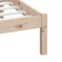 Estructura de cama de madera maciza de pino 200x200 cm de vidaXL, Camas y somieres - Ref: Foro24-3100609, Precio: 122,60 €, D...