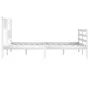 Estructura de cama madera maciza blanco 200x200 cm de vidaXL, Camas y somieres - Ref: Foro24-3101109, Precio: 176,78 €, Descu...