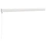 Retractable aluminum and white and yellow fabric awning 3x2.5 m by vidaXL, Awnings - Ref: Foro24-3154531, Price: 484,67 €, Di...
