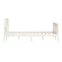 White solid wood bed frame 140x200 cm by vidaXL, Beds and slatted bases - Ref: Foro24-3101154, Price: 150,44 €, Discount: %