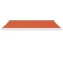 Retractable aluminum awning and orange and brown fabric 3x2.5 m by vidaXL, Awnings - Ref: Foro24-3154541, Price: 428,68 €, Di...