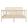 Solid wood bed frame 160x200 cm by vidaXL, Beds and slatted bases - Ref: Foro24-3101163, Price: 144,52 €, Discount: %