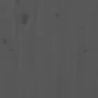 Estructura de cama de madera maciza gris 200x200 cm de vidaXL, Camas y somieres - Ref: Foro24-3101110, Precio: 193,82 €, Desc...