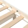 White solid wood bed frame King Size 150x200 cm by vidaXL, Beds and slatted bases - Ref: Foro24-3101289, Price: 147,26 €, Dis...