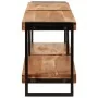 Solid acacia wood TV stand 200x30x40 cm by vidaXL, TV Furniture - Ref: Foro24-356181, Price: 161,63 €, Discount: %