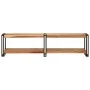 Mueble de TV madera maciza de acacia 160x30x40 cm de vidaXL, Muebles TV - Ref: Foro24-356175, Precio: 92,57 €, Descuento: %