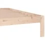 Solid wood bed frame 180x200 cm by vidaXL, Beds and slatted bases - Ref: Foro24-810380, Price: 108,71 €, Discount: %
