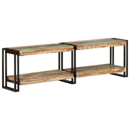 Fernsehschrank aus recyceltem Massivholz, 140 x 30 x 40 cm von vidaXL, TV-Möbel - Ref: Foro24-356173, Preis: 102,22 €, Rabatt: %