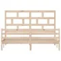 Estructura de cama madera maciza 180x200 cm de vidaXL, Camas y somieres - Ref: Foro24-3101298, Precio: 157,74 €, Descuento: %