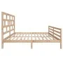 Estructura de cama madera maciza 180x200 cm de vidaXL, Camas y somieres - Ref: Foro24-3101298, Precio: 157,74 €, Descuento: %
