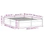 Estructura de cama madera maciza blanca 140x200 cm de vidaXL, Camas y somieres - Ref: Foro24-814950, Precio: 101,62 €, Descue...