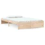 Solid wood bed frame 120x200 cm by vidaXL, Beds and slatted bases - Ref: Foro24-814944, Price: 102,10 €, Discount: %