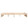 Solid wood bed frame 120x200 cm by vidaXL, Beds and slatted bases - Ref: Foro24-814944, Price: 102,10 €, Discount: %