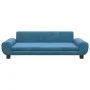 Sofá para niños de terciopelo azul 100x54x33 cm de vidaXL, Mobiliario para bebés y niños pequeños - Ref: Foro24-3196379, Prec...