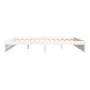 Estructura de cama madera maciza blanco 200x200 cm de vidaXL, Camas y somieres - Ref: Foro24-814970, Precio: 146,99 €, Descue...