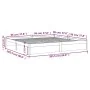 Weißer Massivholzbettrahmen 200x200 cm von vidaXL, Betten und Lattenroste - Ref: Foro24-814970, Preis: 146,99 €, Rabatt: %