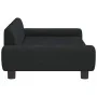 Kindersofa aus schwarzem Samt, 100 x 54 x 33 cm von vidaXL, Baby- und Kleinkindmöbel - Ref: Foro24-3196383, Preis: 106,79 €, ...