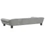 Hellgraues Samt-Kinder-Sofa 100x50x26 cm von vidaXL, Baby- und Kleinkindmöbel - Ref: Foro24-3196394, Preis: 103,46 €, Rabatt: %