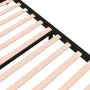 Black solid wood bed frame 140x190 cm by vidaXL, Beds and slatted bases - Ref: Foro24-814933, Price: 145,77 €, Discount: %