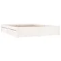 Estructura de cama con cajones blanco 140x200 cm de vidaXL, Camas y somieres - Ref: Foro24-3103514, Precio: 242,19 €, Descuen...